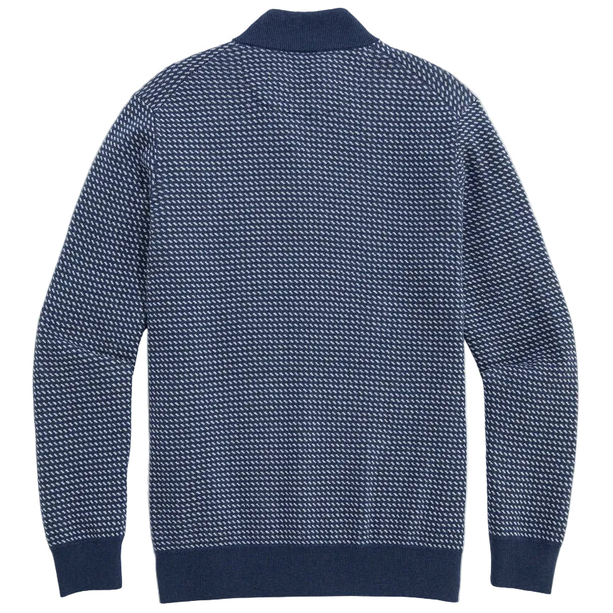 Vineyard Vines Nautical Navy Boathouse Birdseye Quarter-Zip