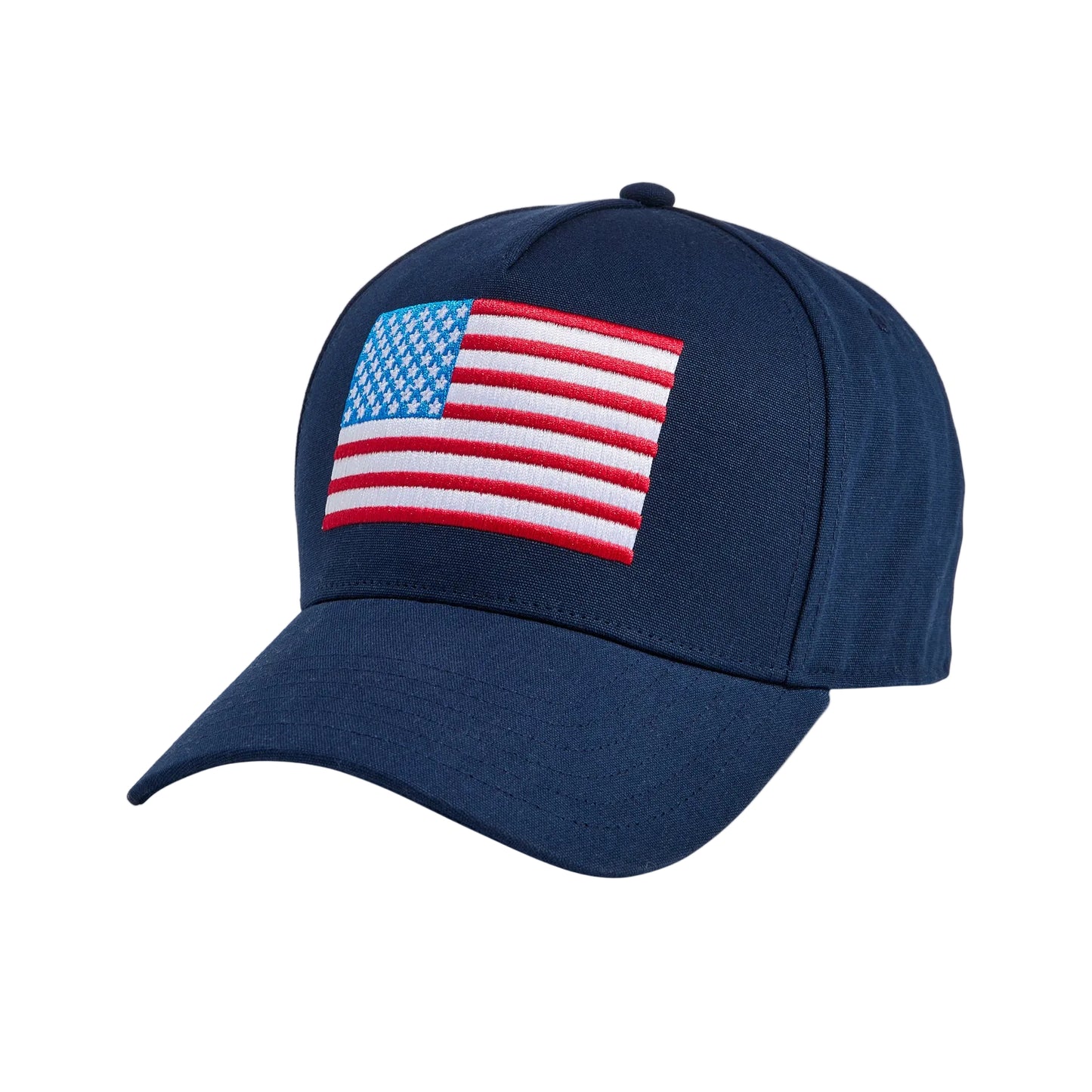 Vineyard Vines Blue Blazer High Profile American Flag Trucker Hat