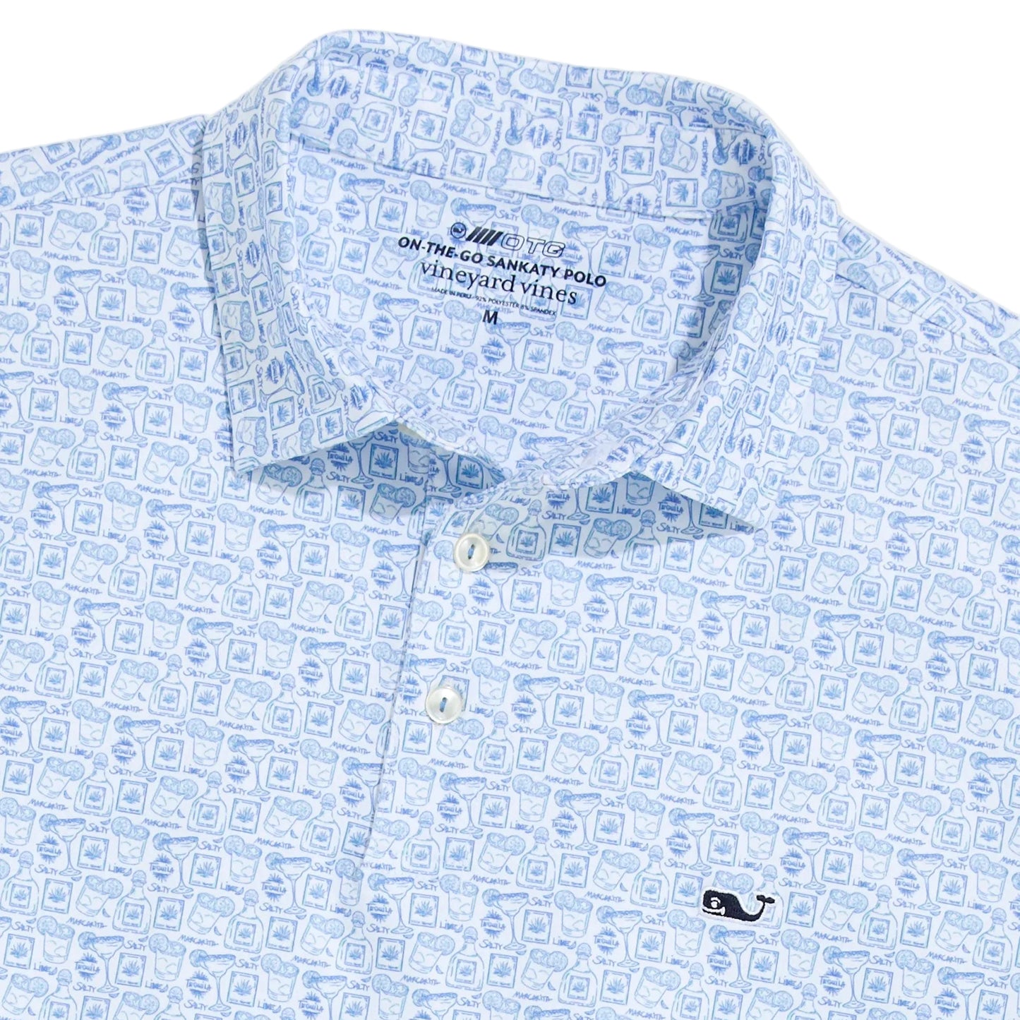 Vineyard Vines Margarita Sankaty Pique Polo