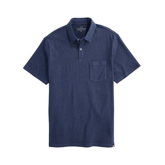 Vineyard Vines Nautical Navy Surf Polo