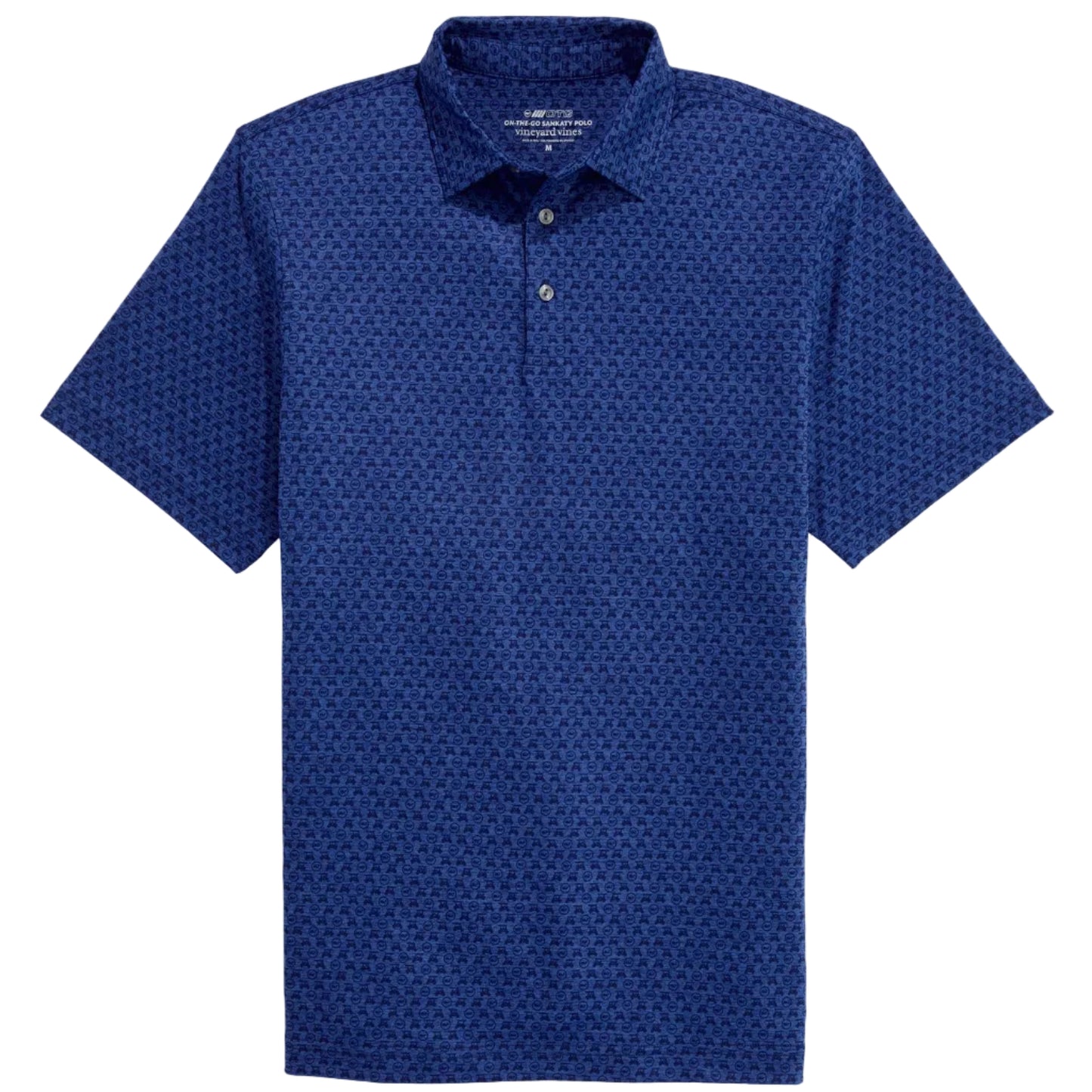 Vineyard Vines Golf Cart Sankaty Pique Polo
