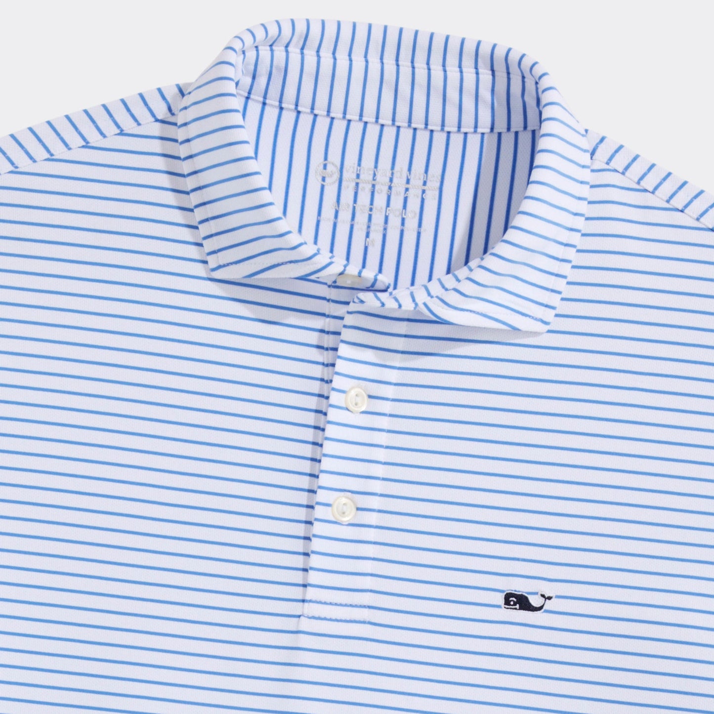 Vineyard Vines Breaker Blue Air Tech Mesh Polo