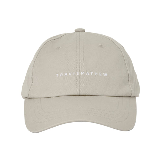 TravisMathew Light Khaki Dad Hat