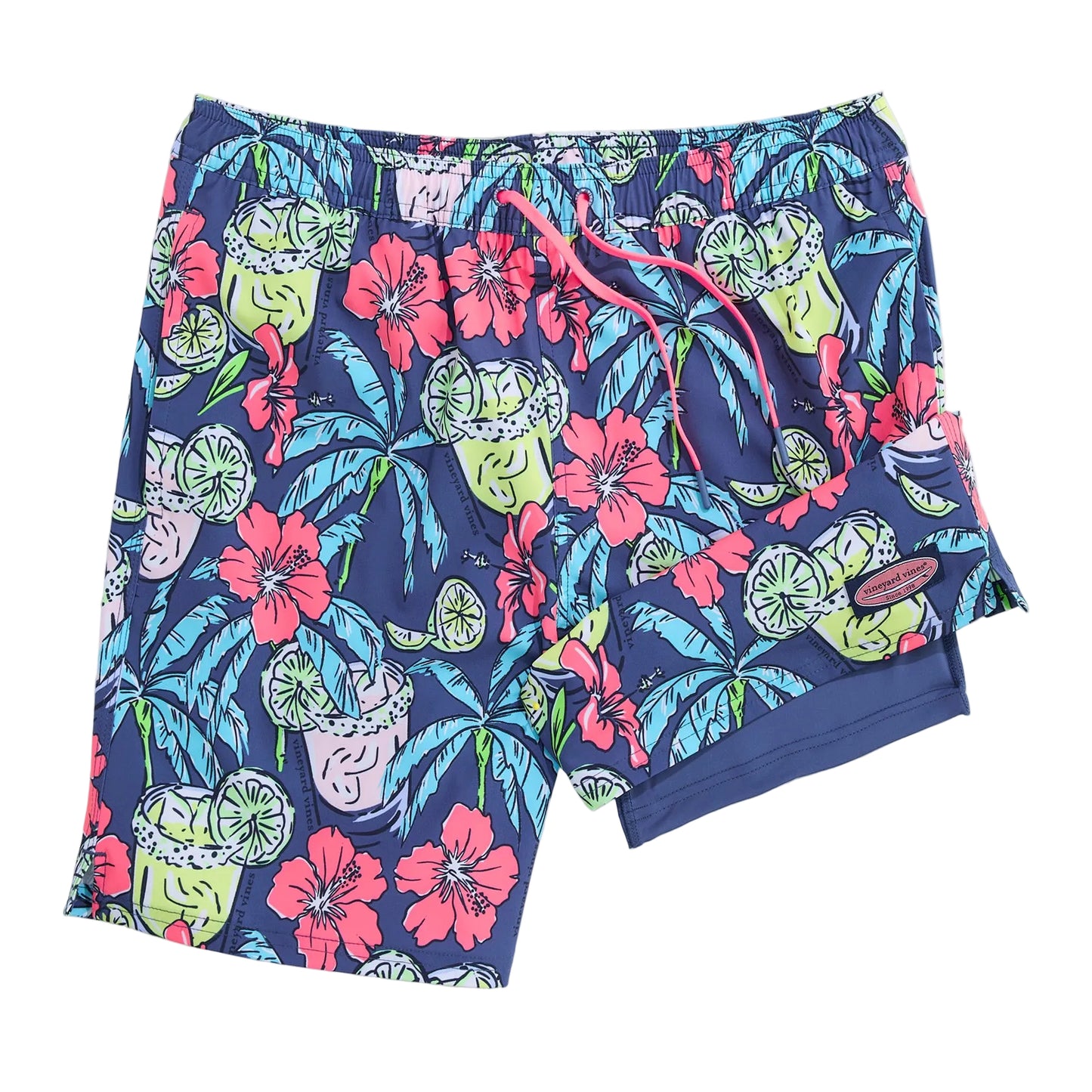 Vineyard Vines Moonshine 7 Inch Short Liner Chappy Swim Trunks