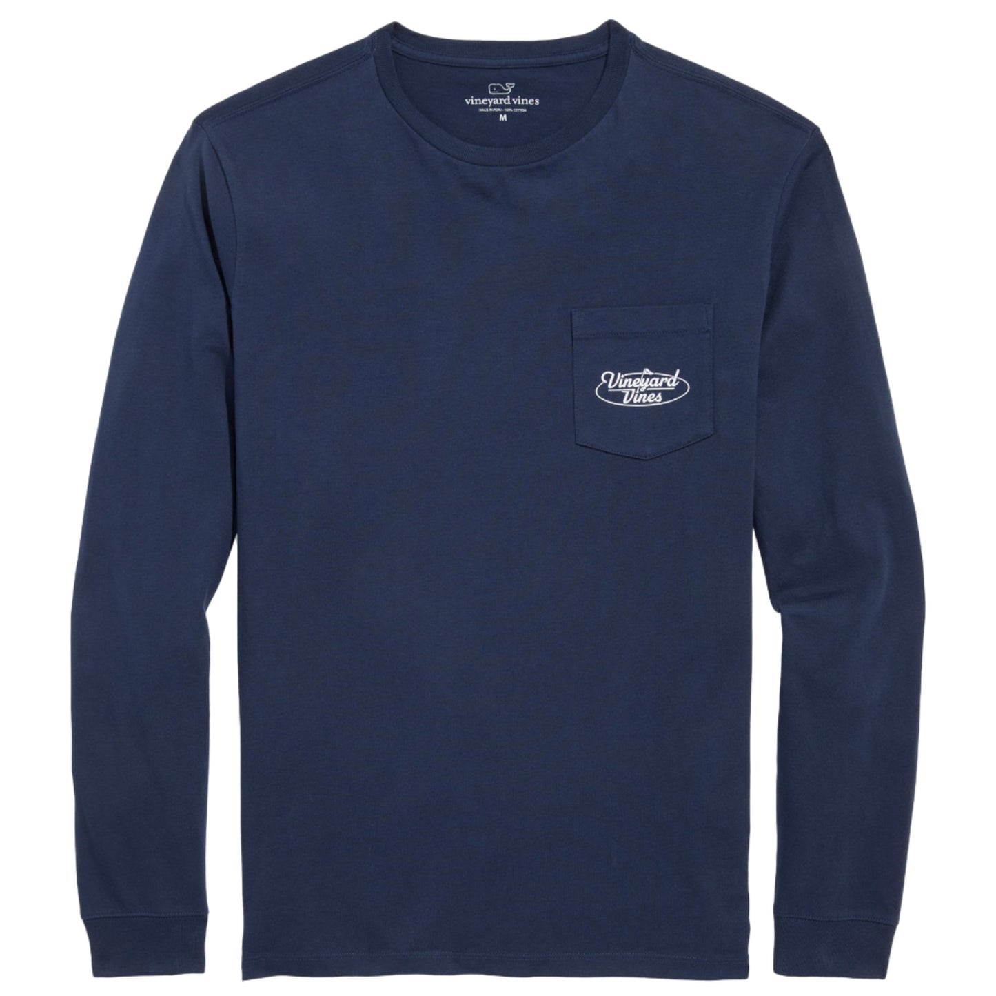 Vineyard Vines Golf Flag Long Sleeve Pocket Tee