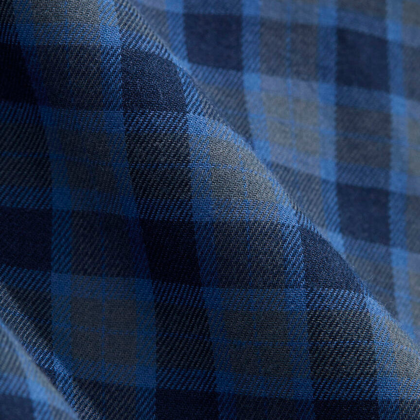 Vineyard Vines Blue Blazer Performance Tech Twill Plaid Shirt