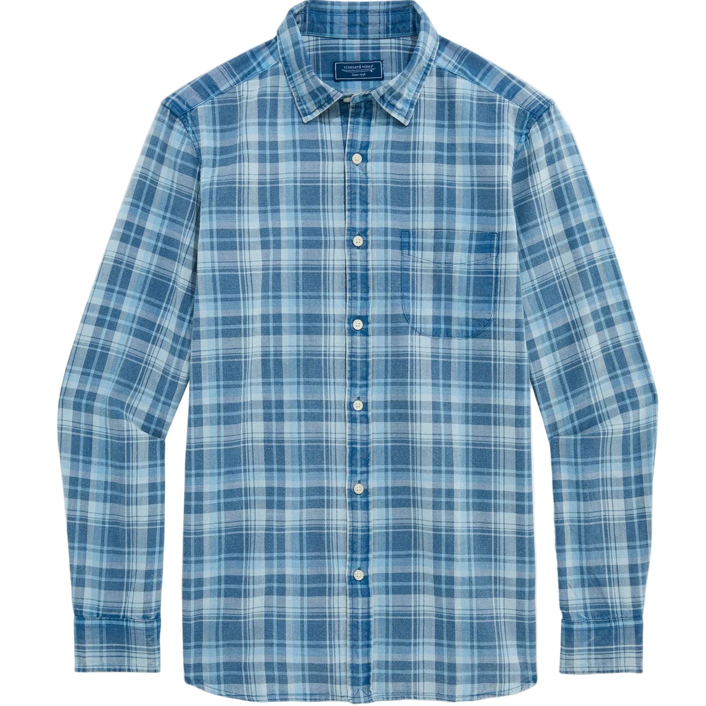 Vineyard Vines Seafarer Plaid Island Cotton Shirt