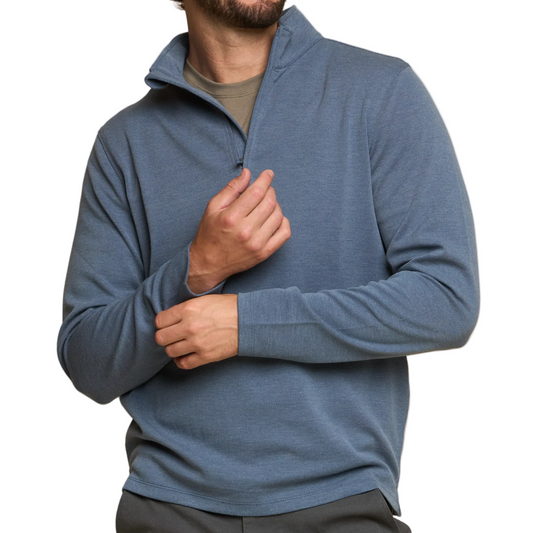 Fundamental Coast Bering Sea Pebble Quarter Zip