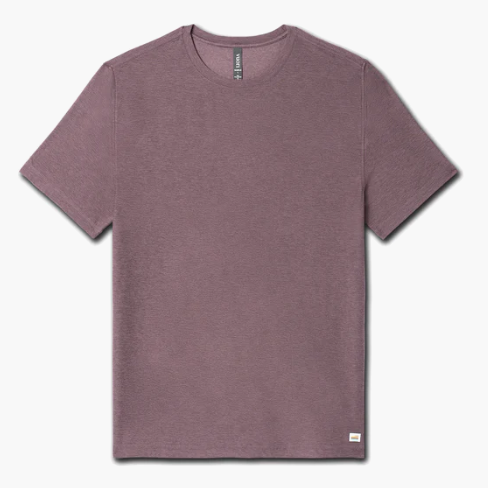 Vuori Strato Tech Tee Edlerberry Heather