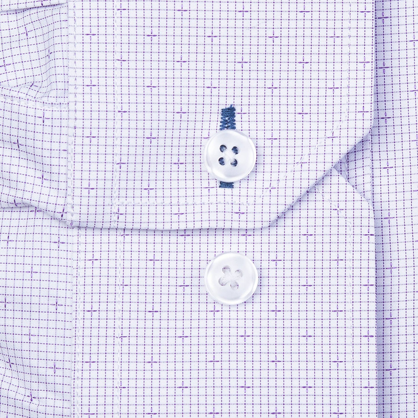 Alynn Evan Classic Fit Aqua Purple  Dress Shirt