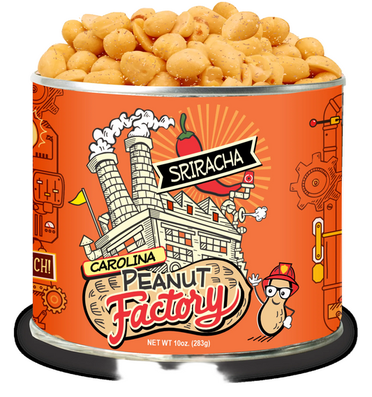 Carolina Peanut Factory Sriracha Peanuts