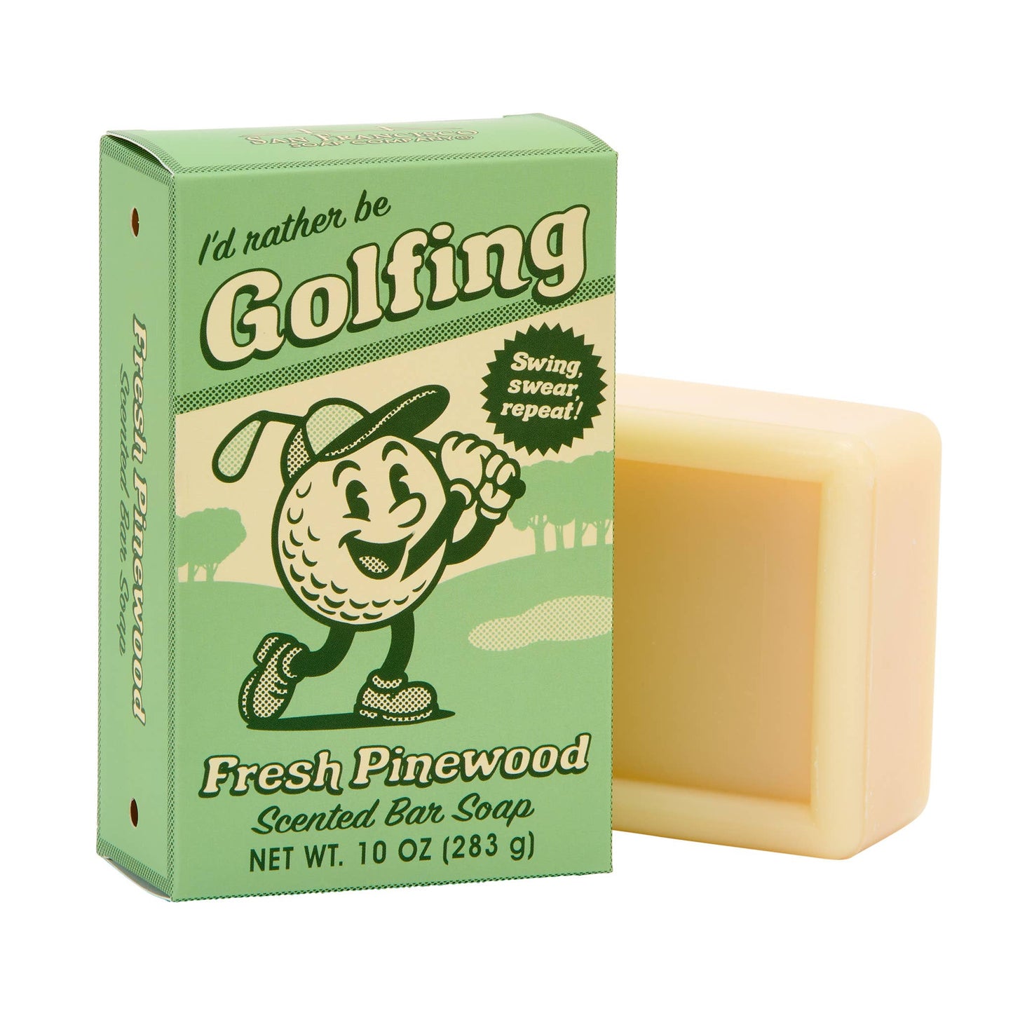 "I'd Rather Be Golfing" Fresh Pinewood Bar Soap