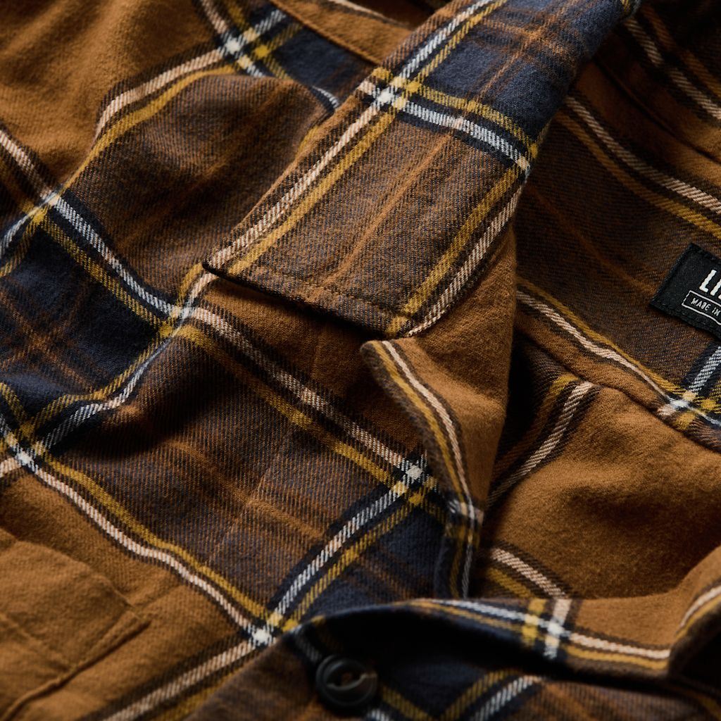 Line of Trade Brown Plaid Hawthorn Shirt