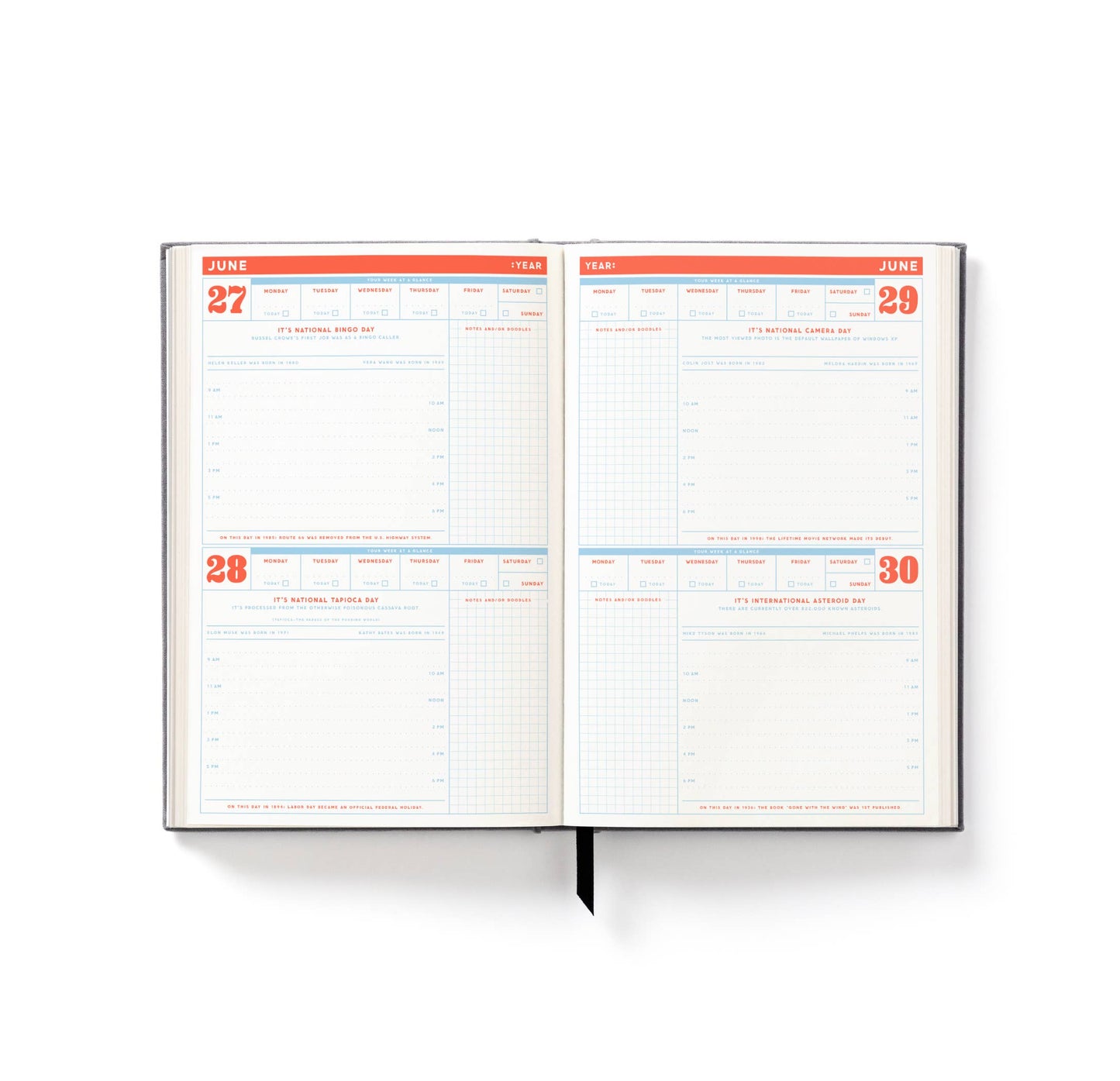 The Perpetually Late Show Undated Standard Planner