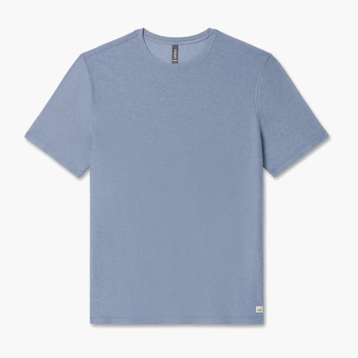 Vuori Strato Tech Tee Chambray Heather