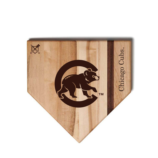 Chicago Cubs Home Plate Cutting Boards