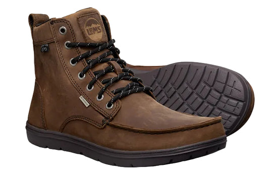 Lems Weathered Umber Waterproof Boulder Boot