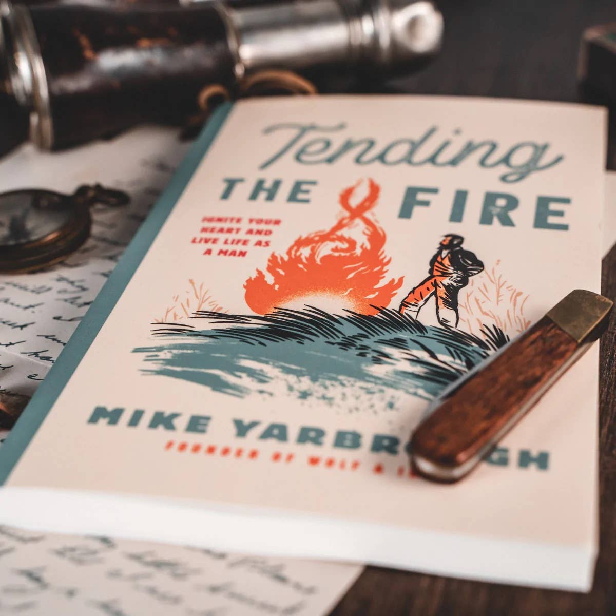 Tending the Fire Book for Men (Signed Copy)