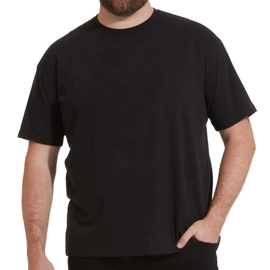 True Classic Black Short Sleeve Tee