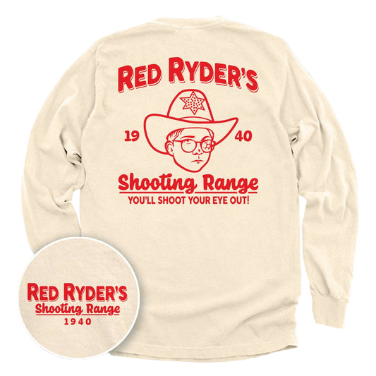 Red Ryder's Shooting Range Long Sleeve Tee