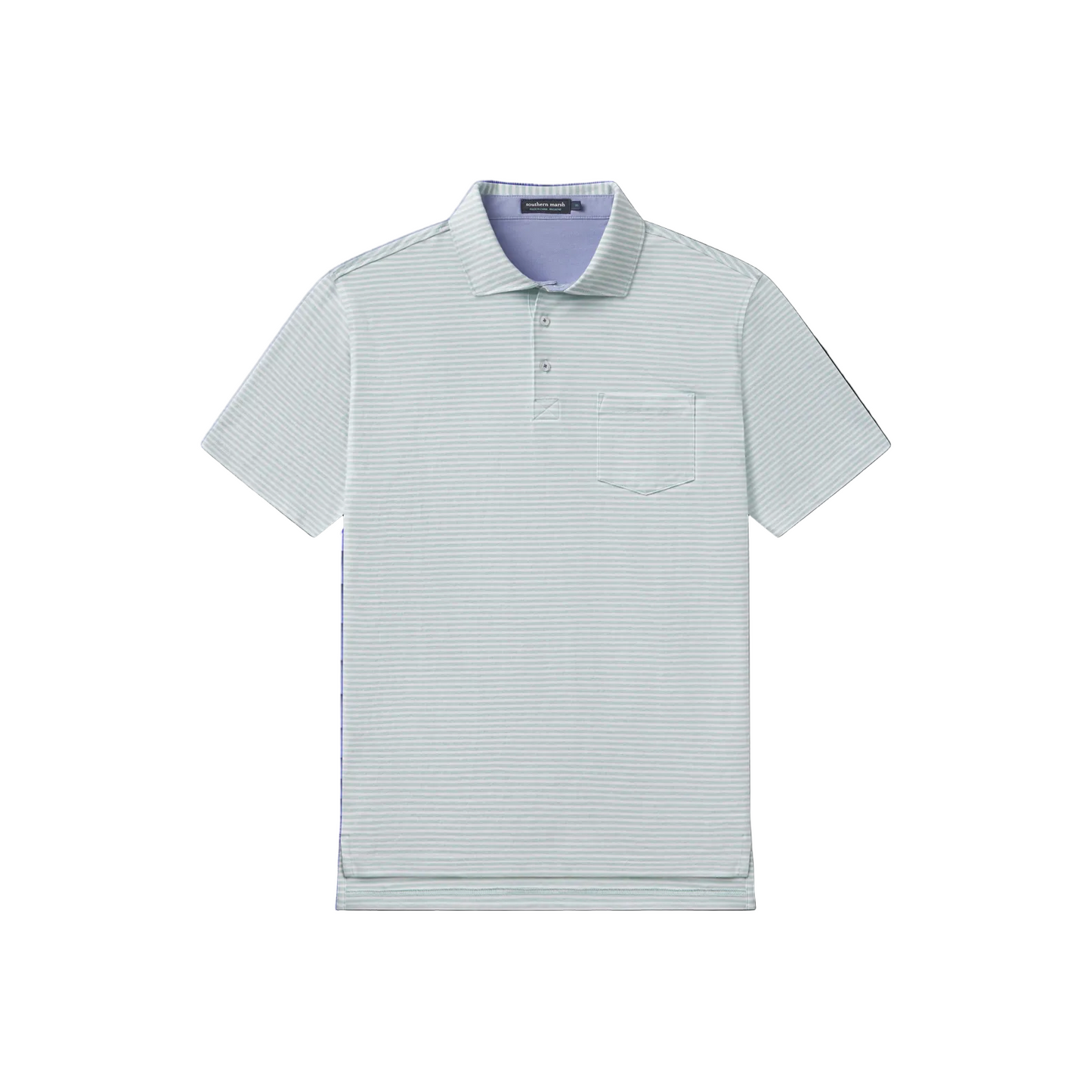 Southern Marsh Honeydew Nantucket Relaxed Polo