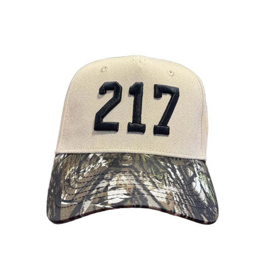 217 Camo Snapback Hat