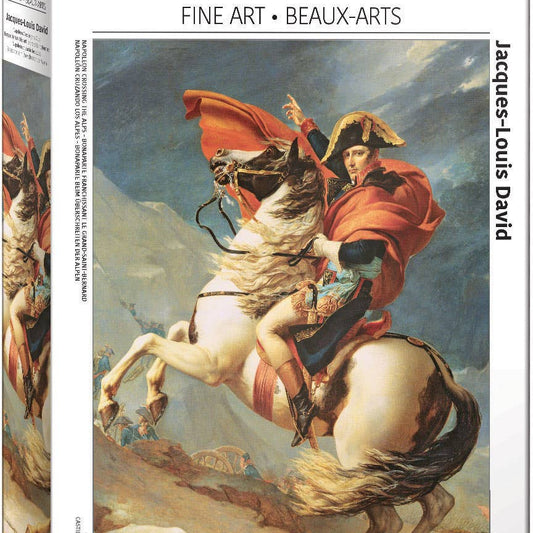 Napoleon Crossing the Alps 1000 Piece Puzzle