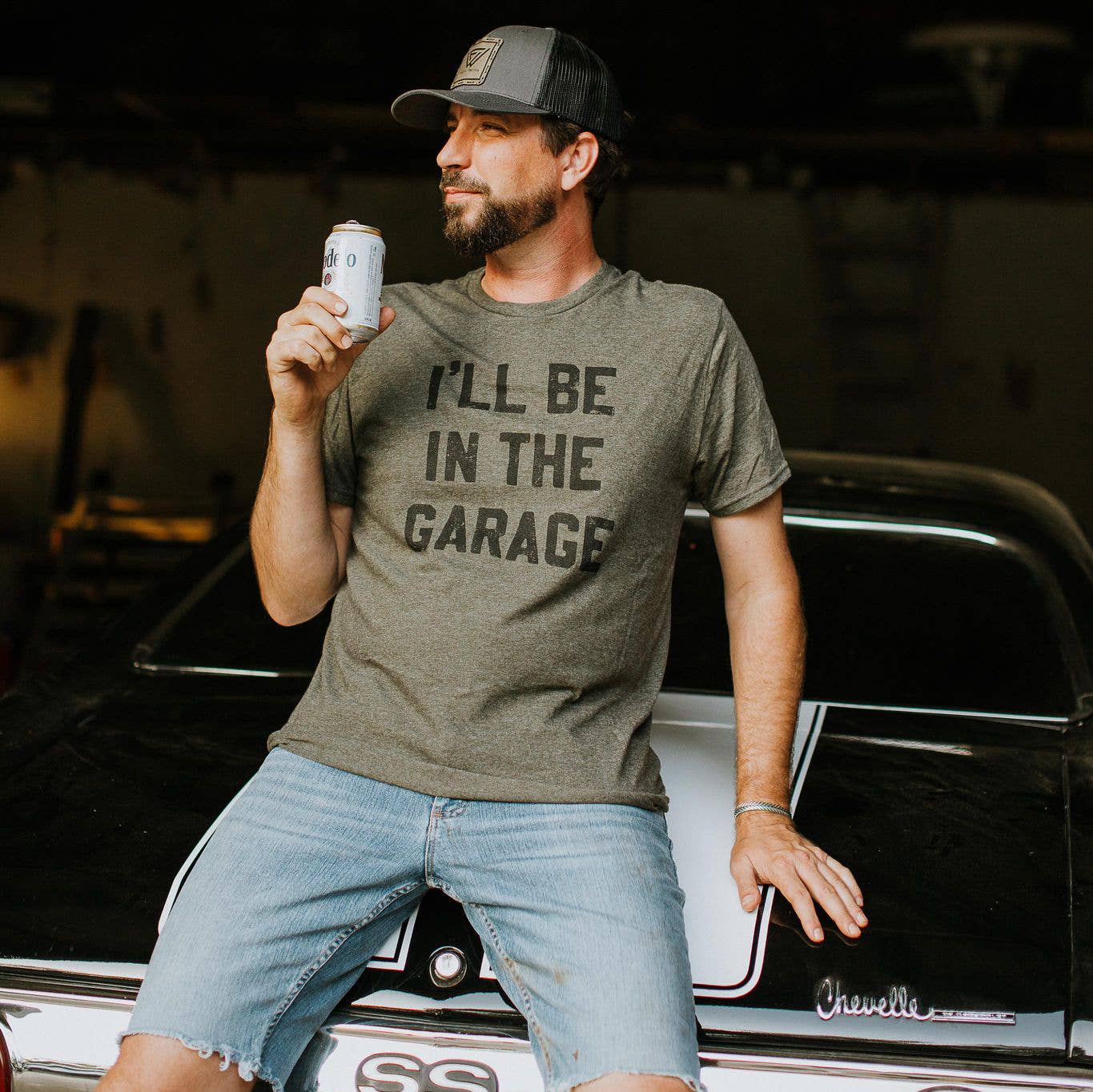 I'll be In the Garage Men's Shirt, Father's Day Shirt, Tee