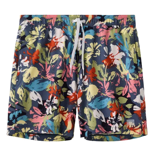 Rhone 5.5" Navy and Sage Floral R&R Trunk