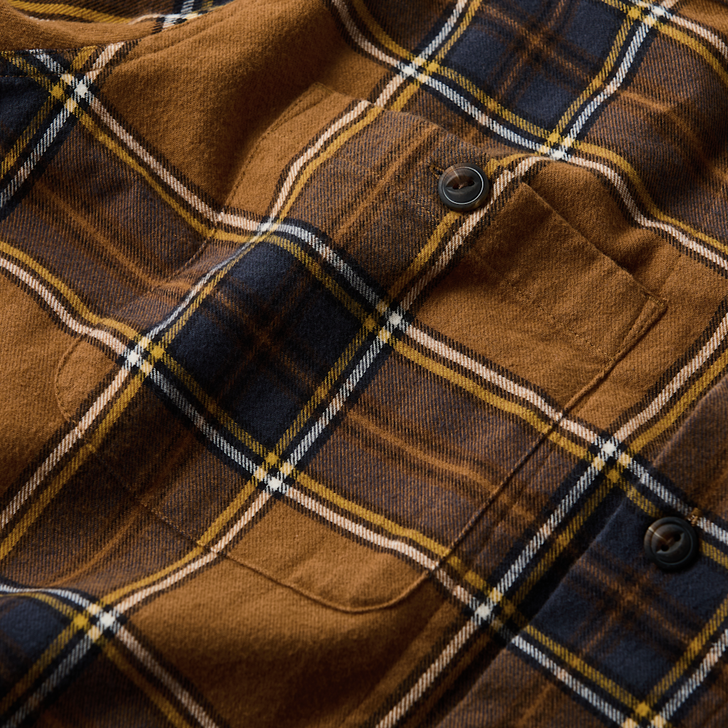 Line of Trade Brown Plaid Hawthorn Shirt
