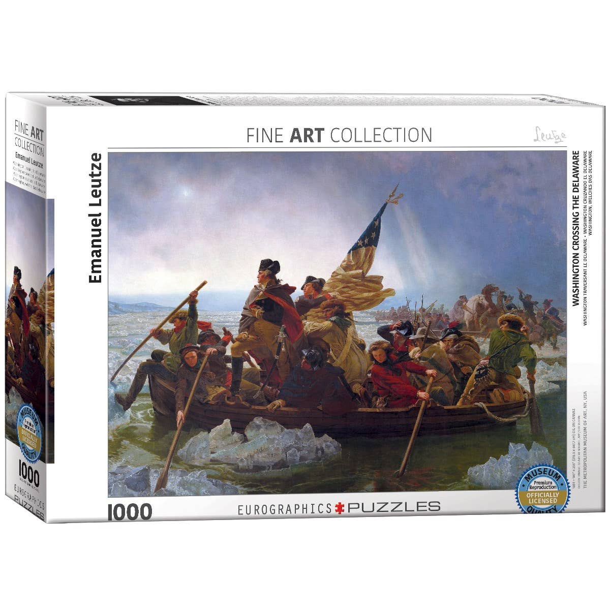 Washington Crossing the Delaware 1000 Piece Puzzle