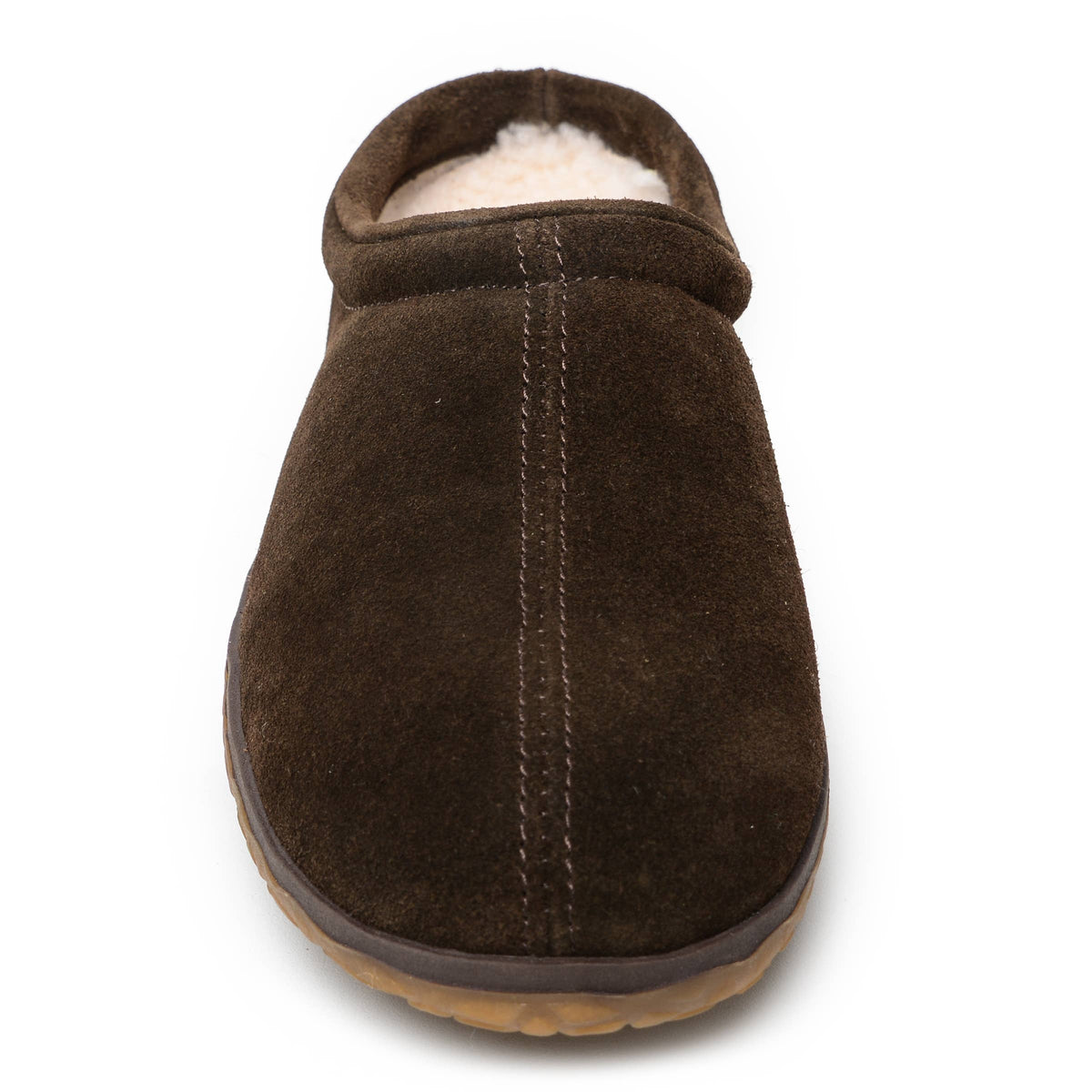 Indoor Outdoor Suede Cozy Berber Clog Slipper