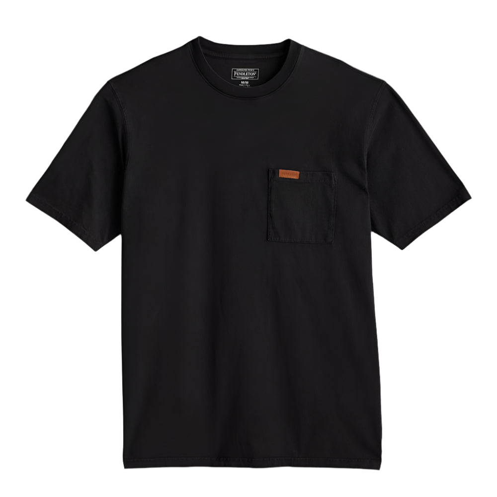 Pendleton Black Deschutes Pocket Tee