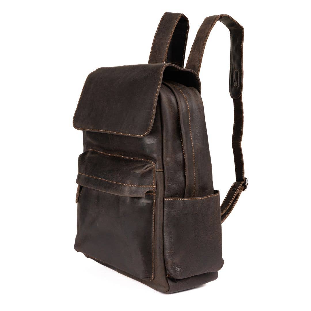 Leather Vintage Backpack Scott- Unisex GW6809