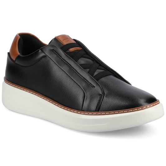 Vance Black Forbes Luxe Slip-on Low Top Sneaker