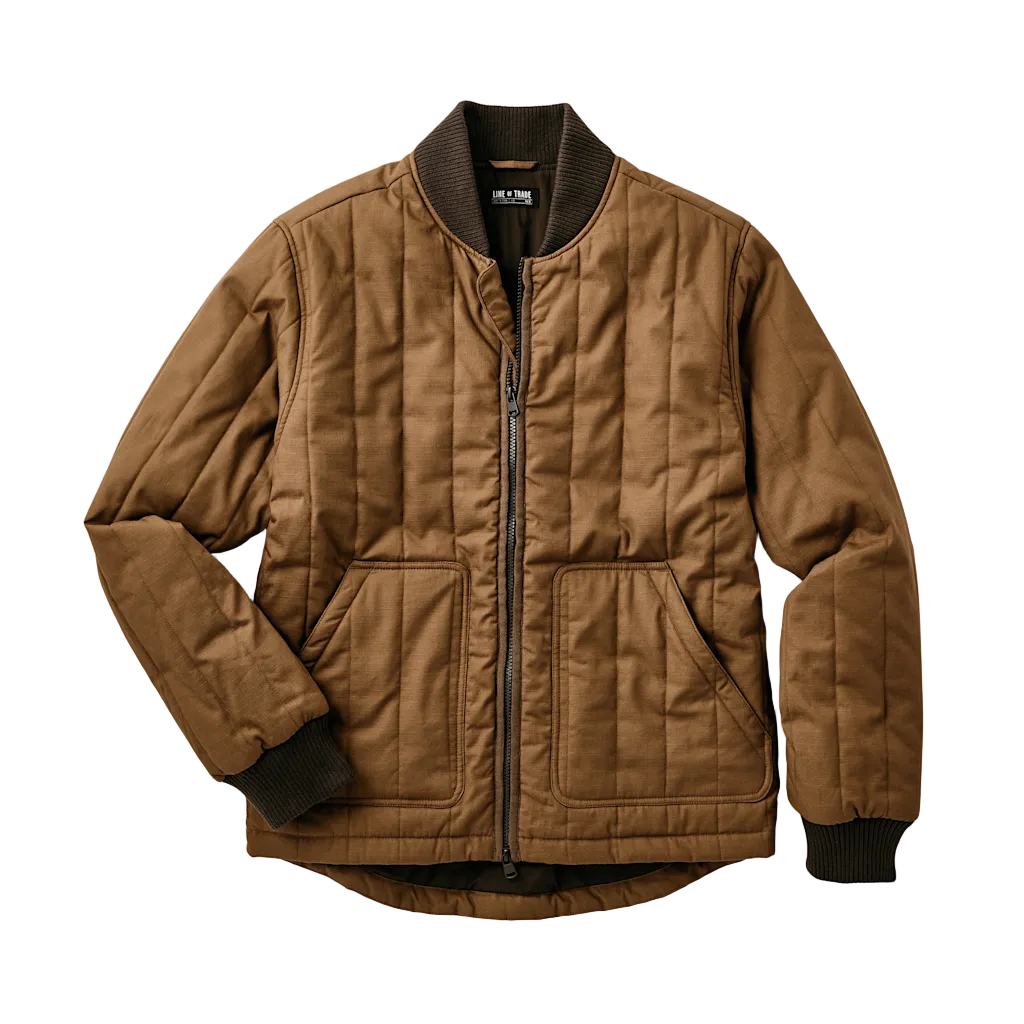 Essex Quilted Bomber Jacket