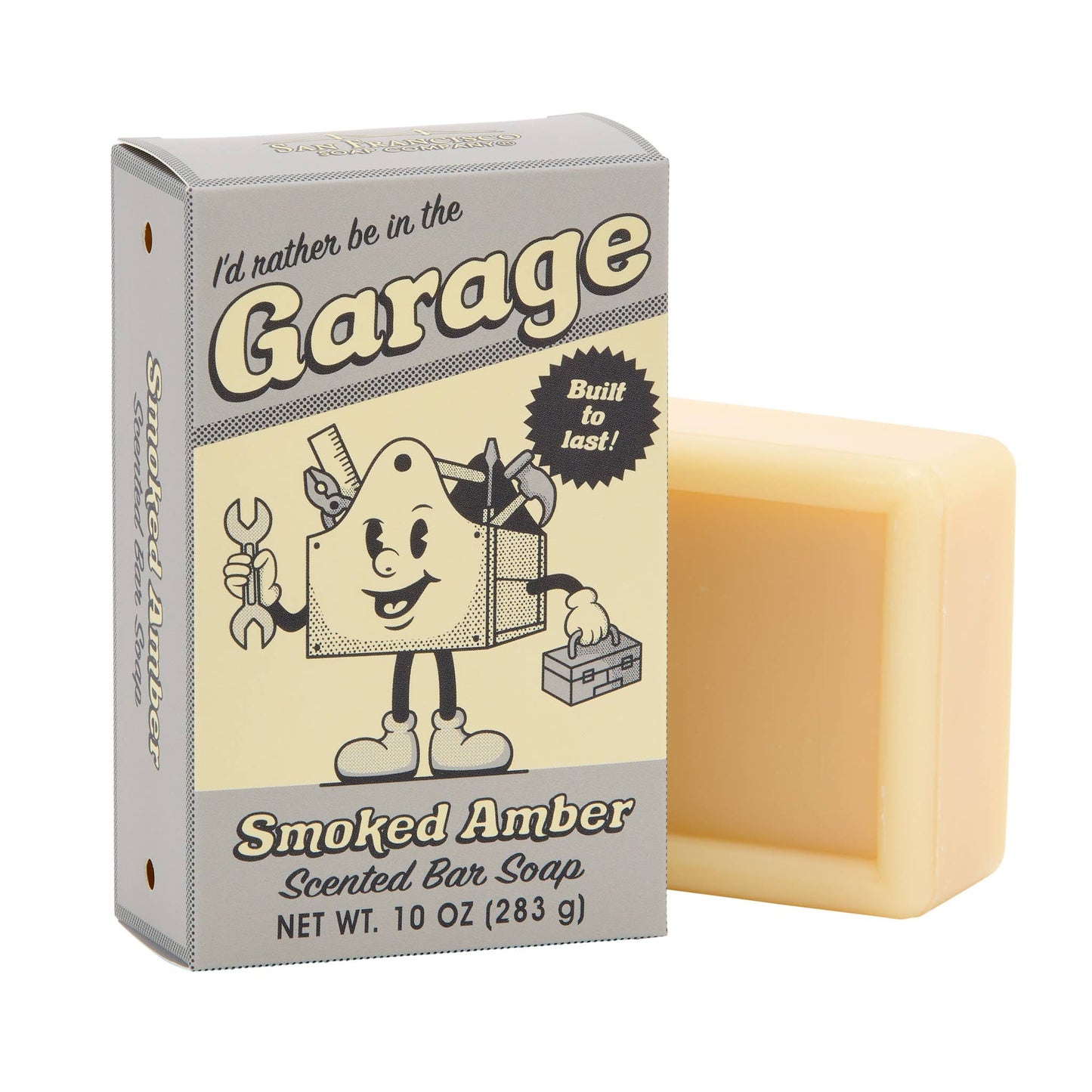 "I'd Rather Be In The Garage" Smoked Amber Bar Soap