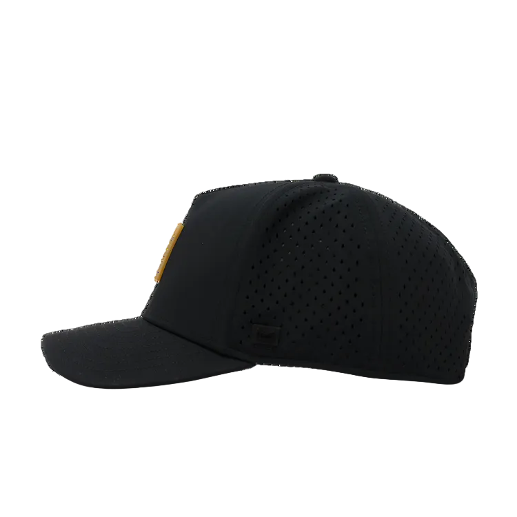 Melin Black/Gum XL Hydro Odysea Stacked Hat