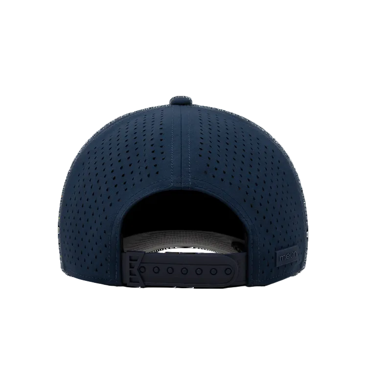 Melin Navy/Dark Navy Odysea Rope Bulls Icon Hydro Hat