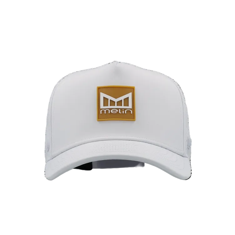 Melin White/Gum Hydro Odysea Stacked Hat