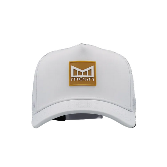 Melin White/Gum Hydro Odysea Stacked Hat