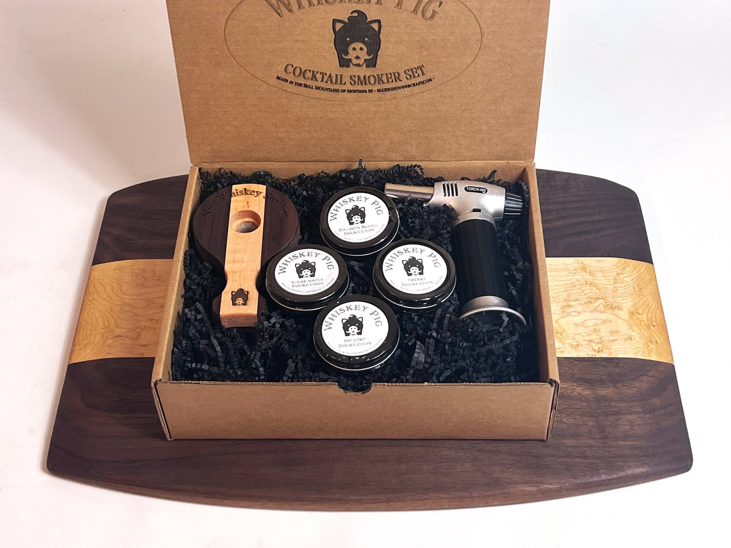 Whiskey Pig® - Neat Whiskey Smoker Set