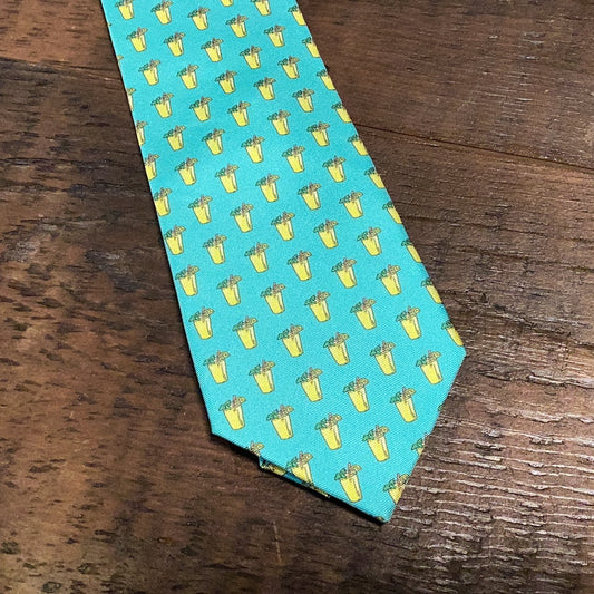 Lemonade Tie: Punch Green