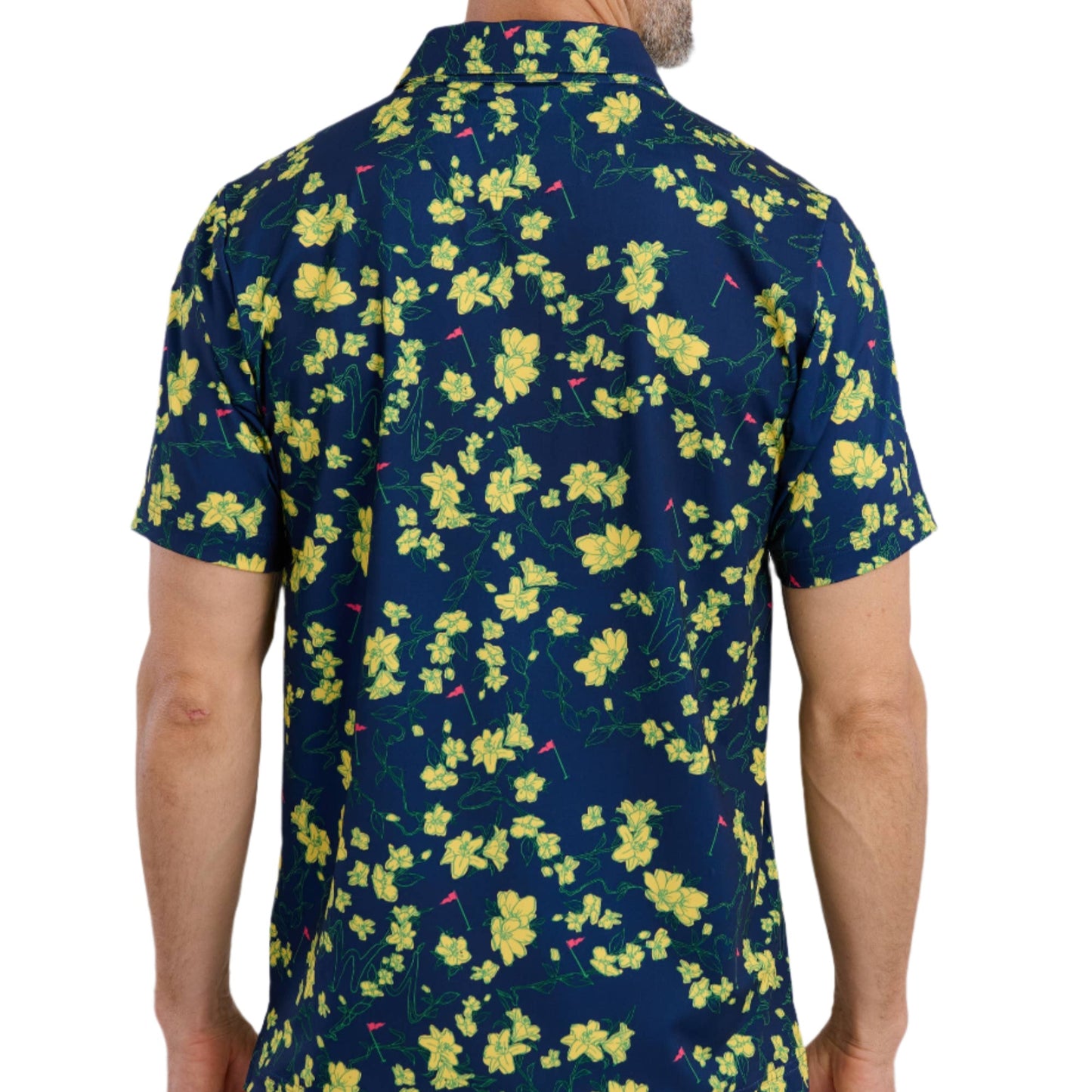 William Murray Navy Carolina Jasmine Polo
