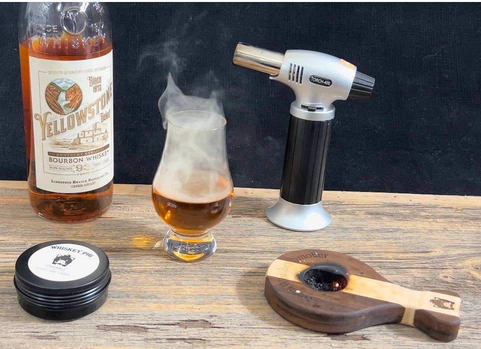 Whiskey Pig® - Neat Whiskey Smoker Set