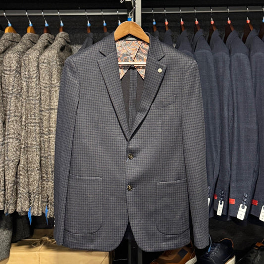 The Crafted Stag Supply Brown and Navy Sport Coat