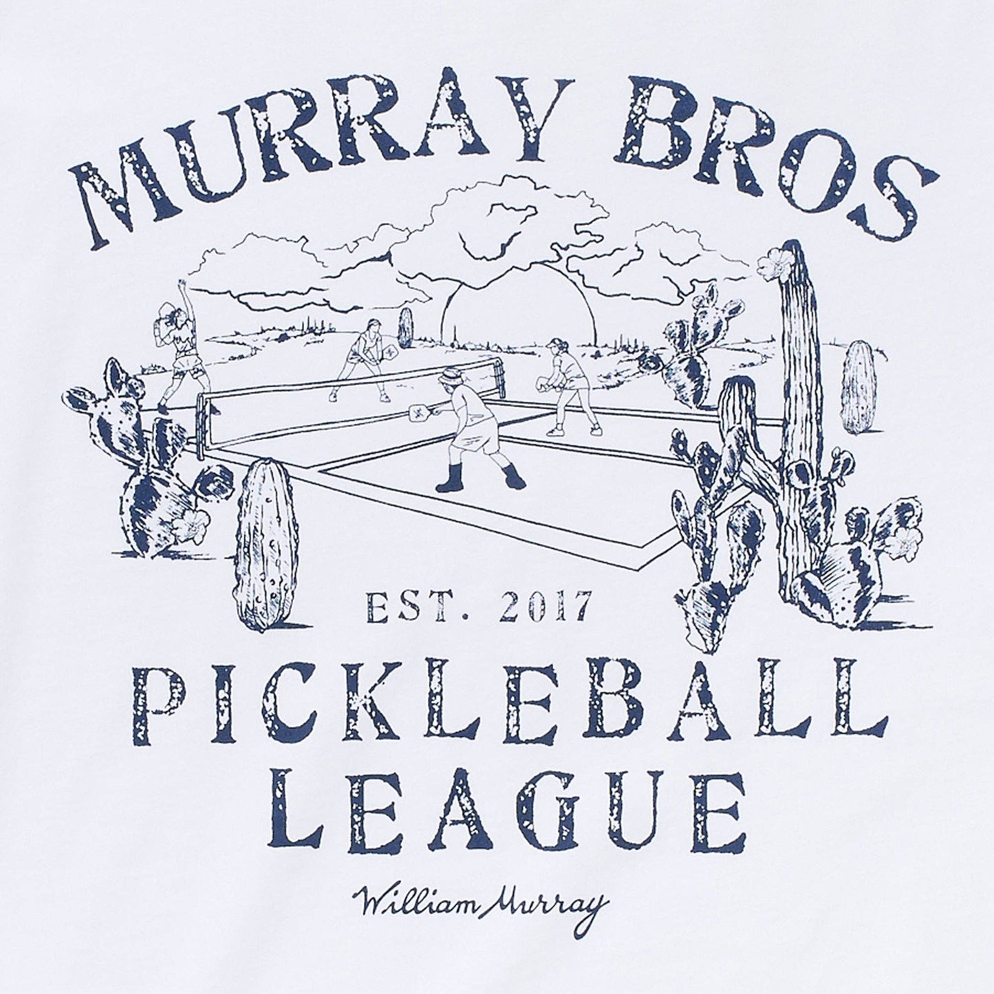 William Murray Pickleball League Team T-Shirt
