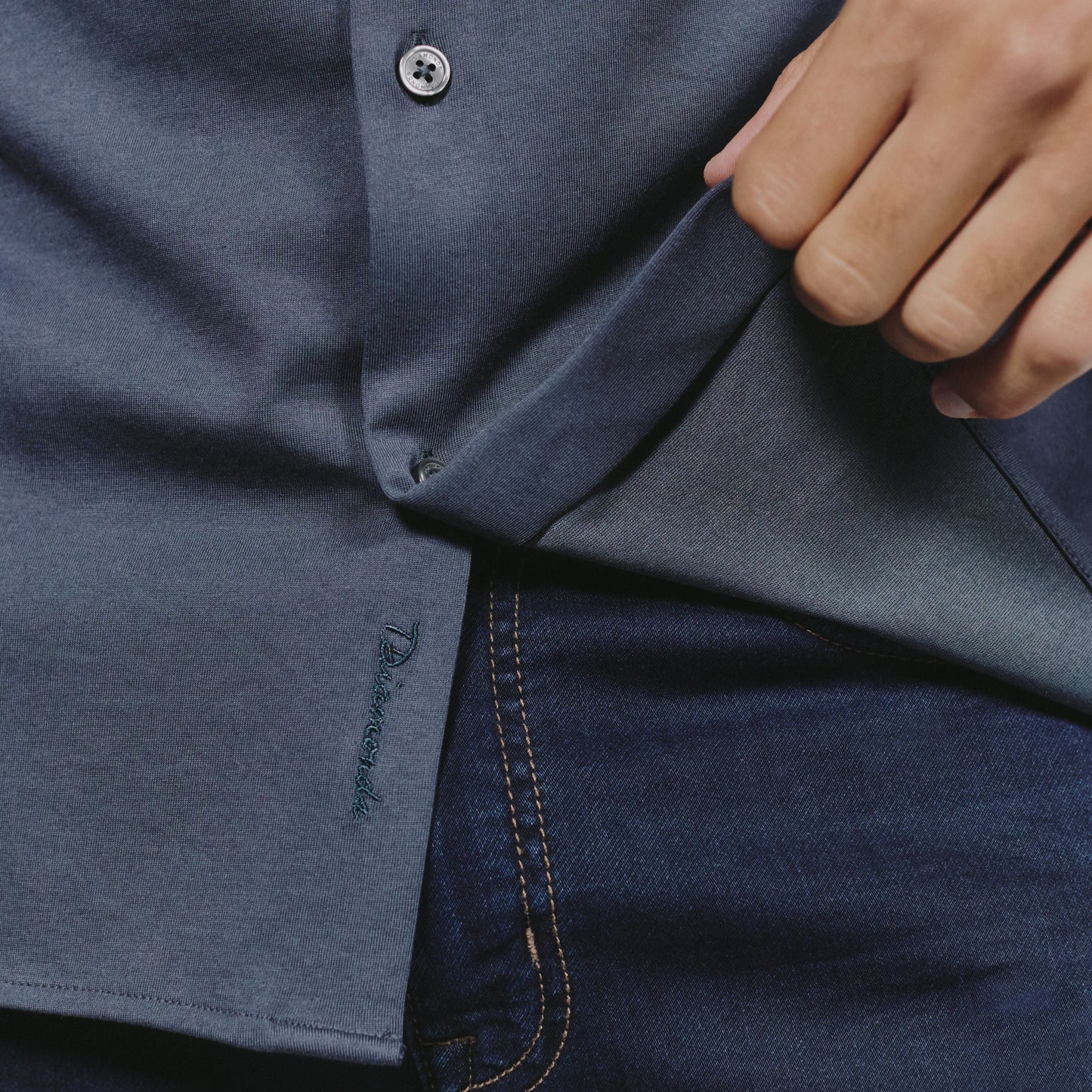 7 Diamonds Slate Girona Long Sleeve Shirt
