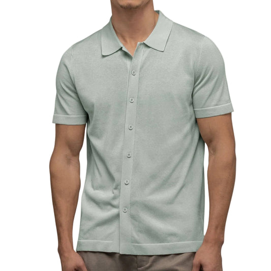 Cuts Clothing Mercury Riviera Knit Button Up Shirt