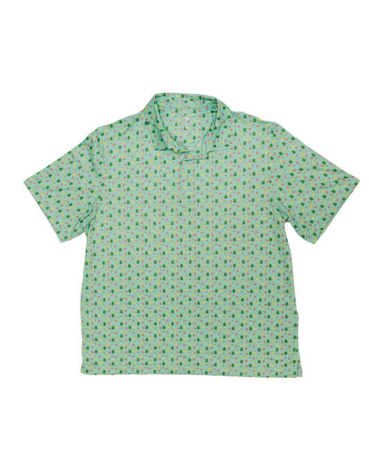 Southern Proper Azalea Printed Performance Polo